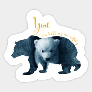 KILLING BEAR Sticker